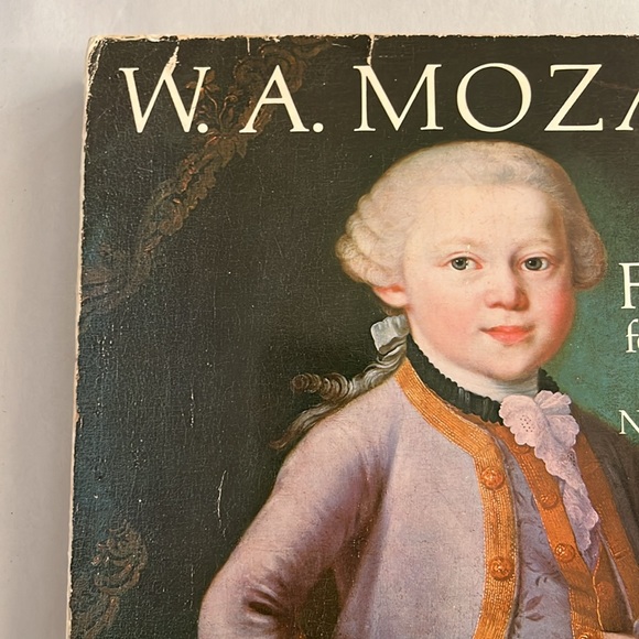 1960 W.A. Mozart Sonatas & Fantasies for Piano Nathan Broder BOOK Vintage Music - Picture 16 of 17